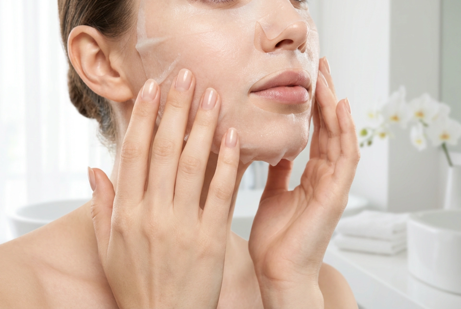 Máscara de tecido: como ajustar o tamanho e aplicar sem rugas