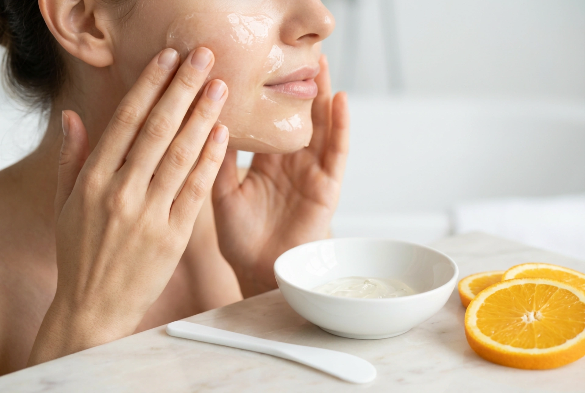 Máscara facial de vitamina C: quando usar e como aplicar