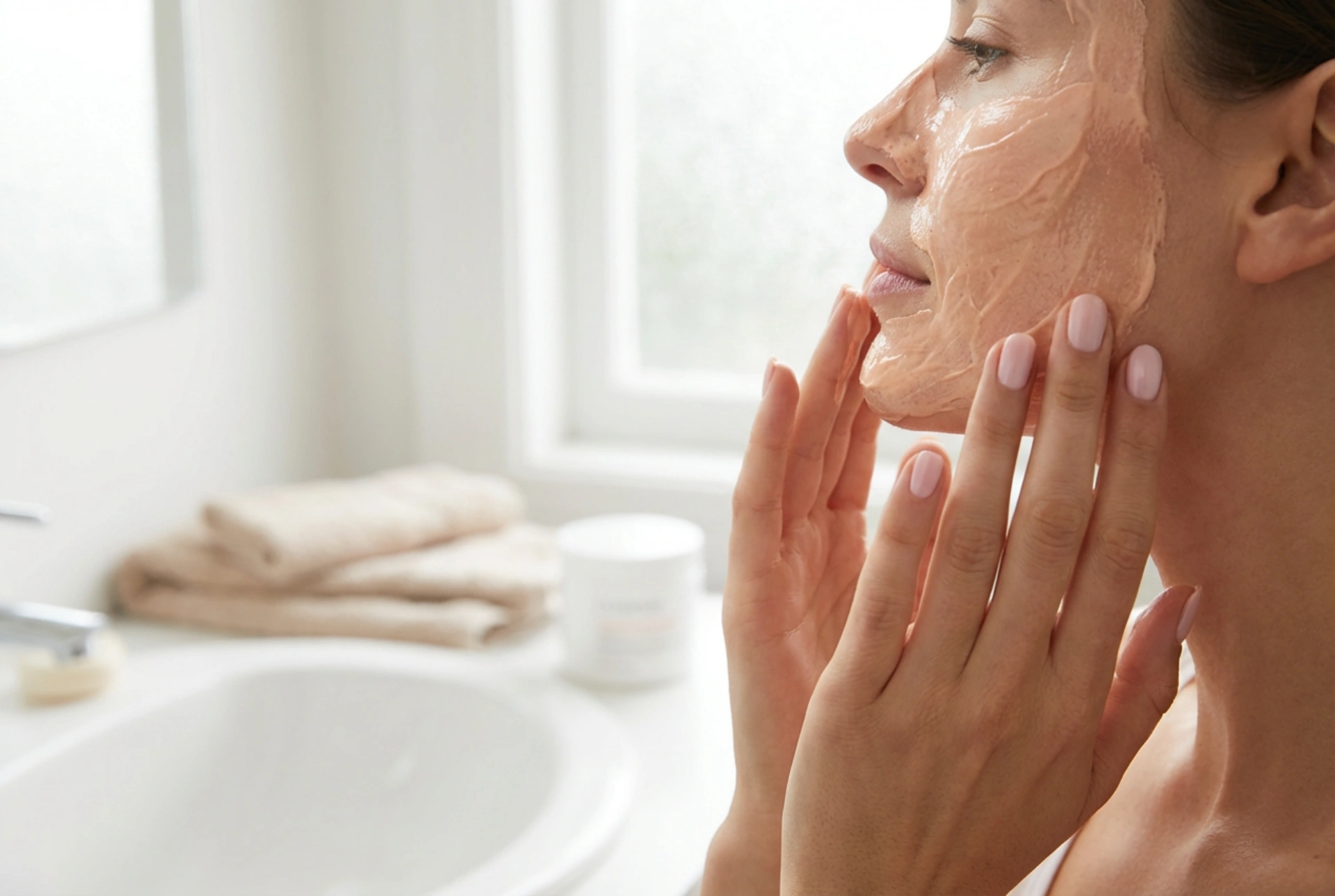 Máscara facial hidratante: preparação da pele, aplicação e tempo de ação