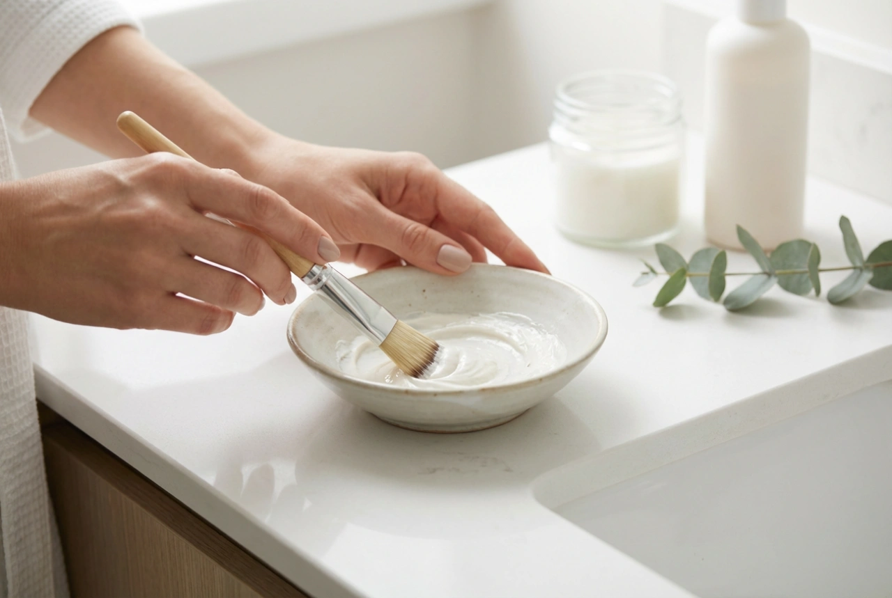 Máscara facial de limpeza passo a passo: aplicação e remoção