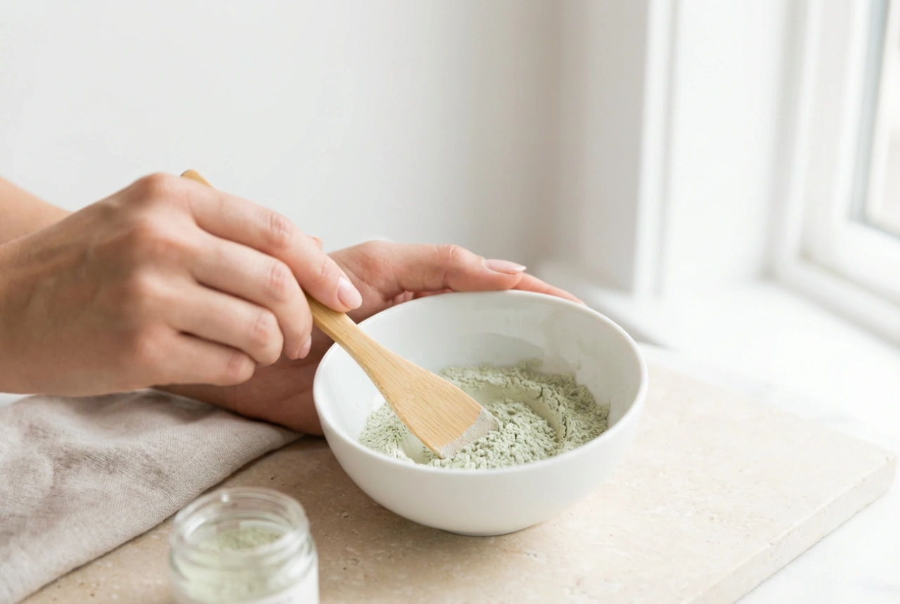 Máscara de algas em pó: proporções, ritmo de trabalho e aplicação