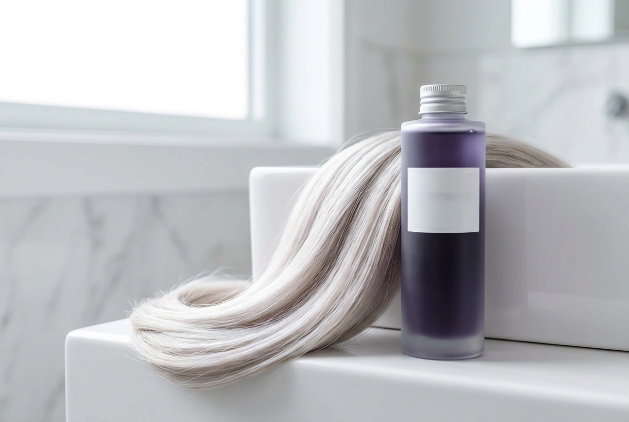 Como usar o cosmético: shampoo para cabelos loiros para um tom puro e frio