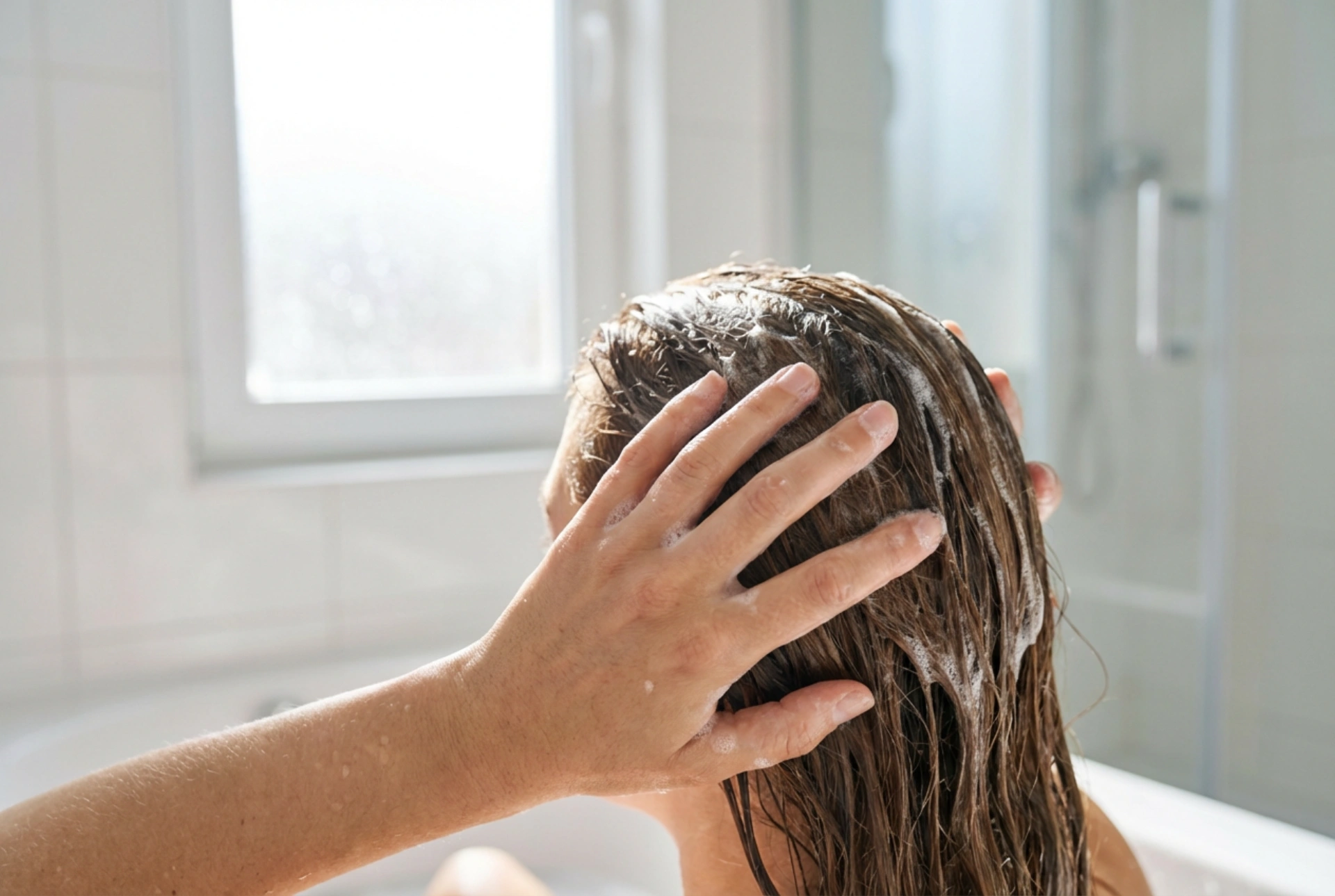Controle de sebo: shampoo para cabelos oleosos e higiene do couro cabeludo