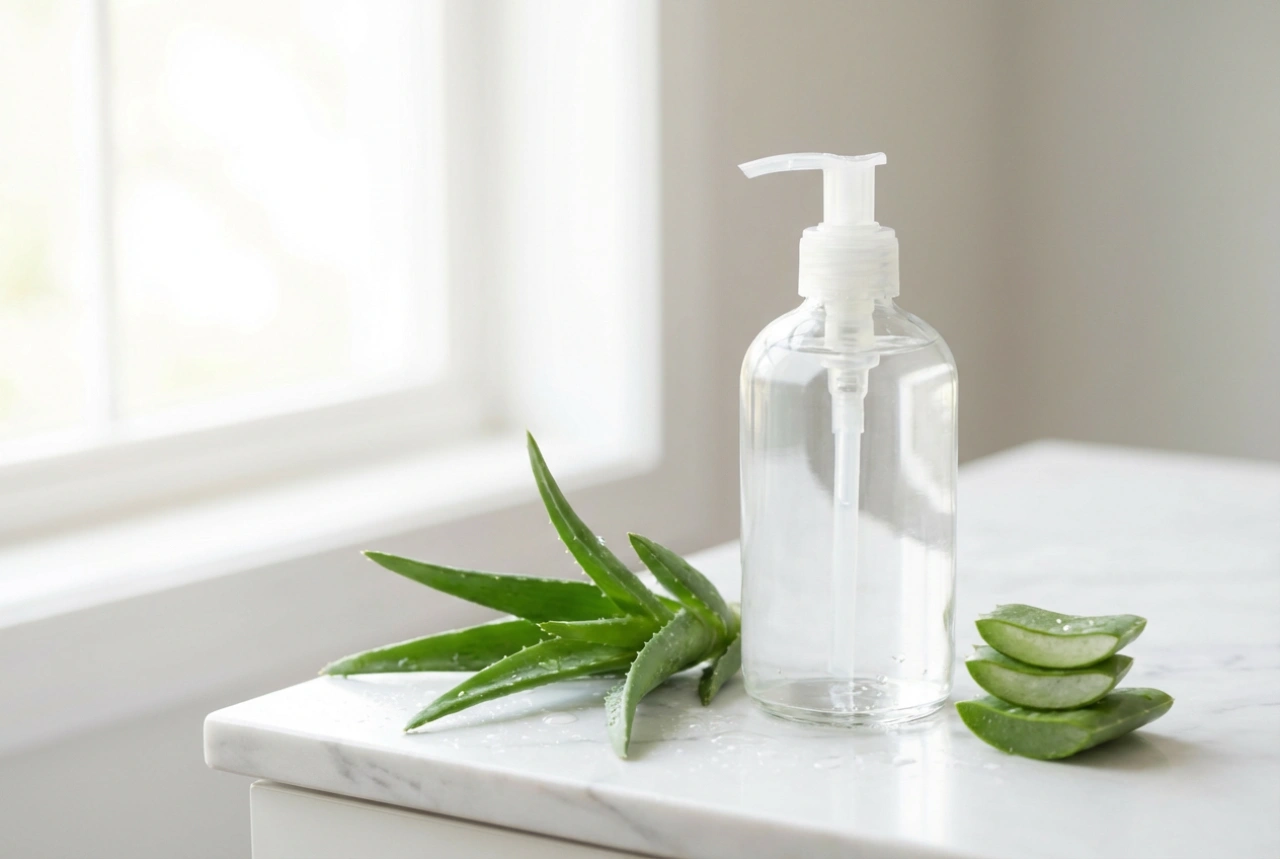 Shampoo de aloe vera: alívio e hidratação com limpeza suave
