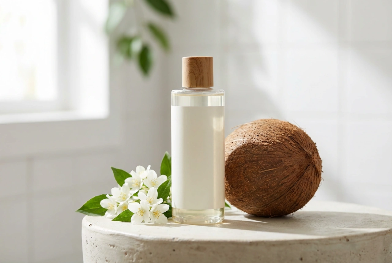 Shampoo de coco: lavagem nutritiva e aroma agradável