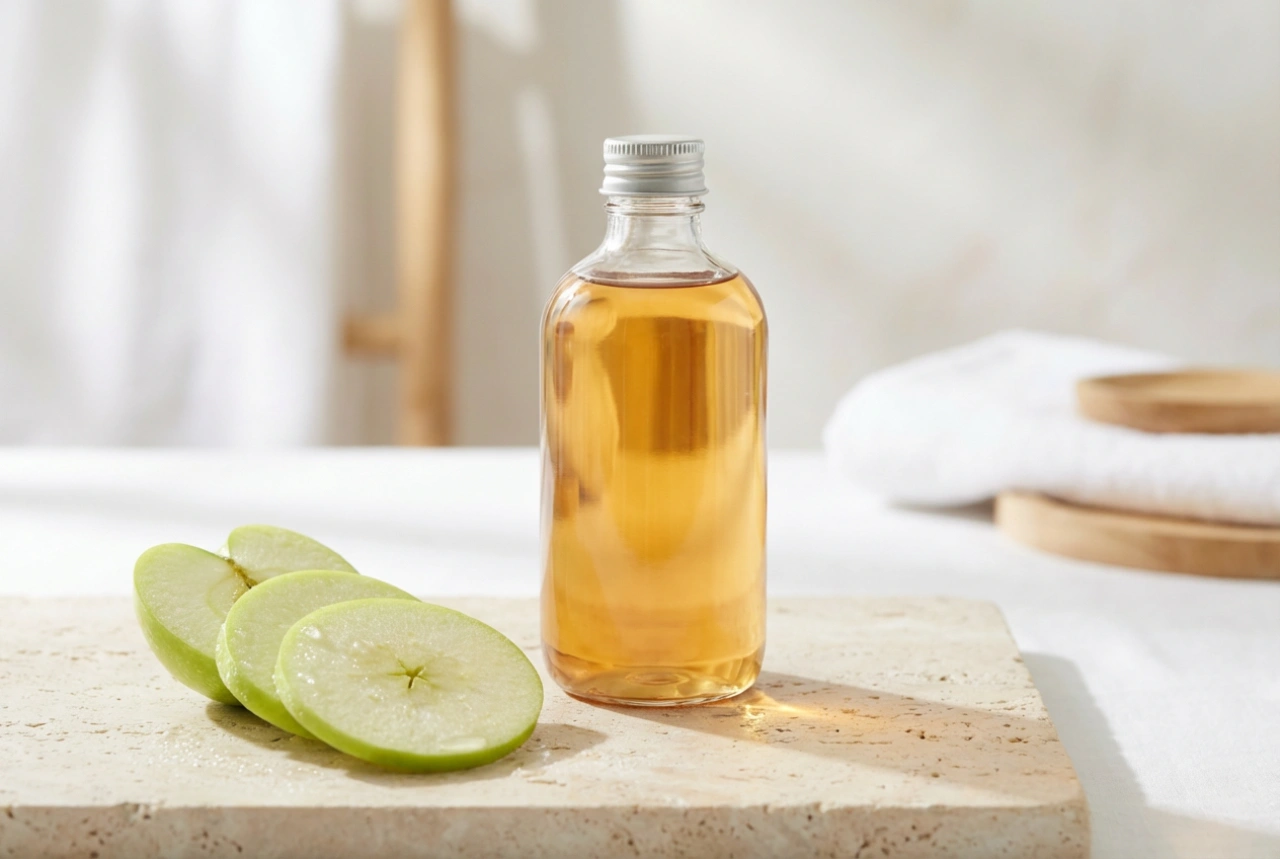 Shampoo de vinagre de maçã: limpeza, selagem das cutículas e brilho