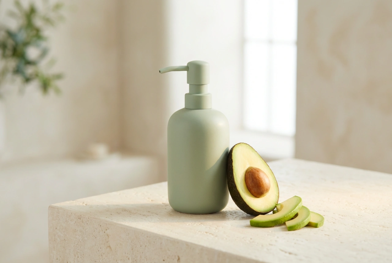 Shampoo de abacate: limpeza suave e nutrição sem pesar
