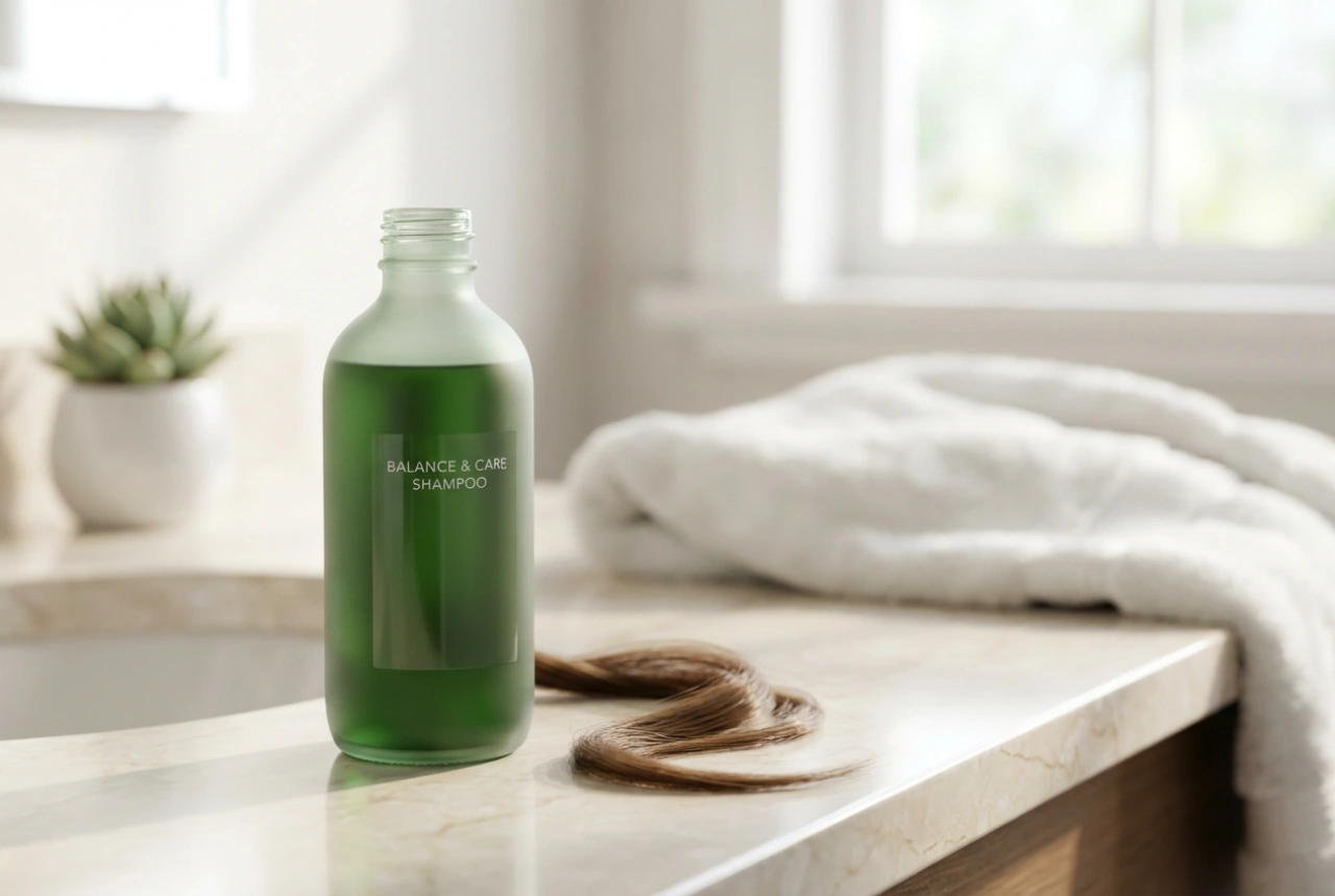 Shampoo verde para o cabelo: neutralização de tons vermelhos e higienização