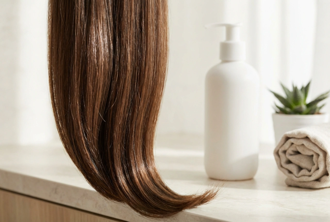 Condicionador para cabelos com frizz: alinhamento sem pesar passo a passo