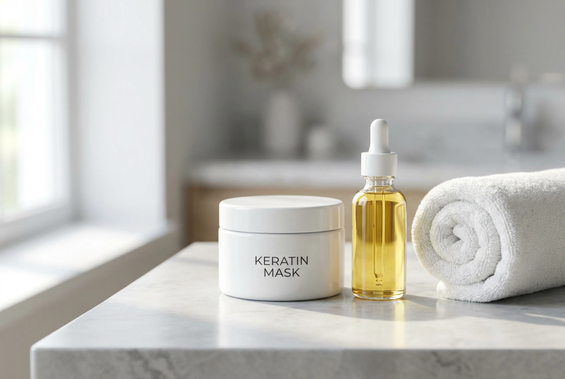 Maskenn blev gant keratin: penaos hec'h implijout ha gant petra he c'hejañ