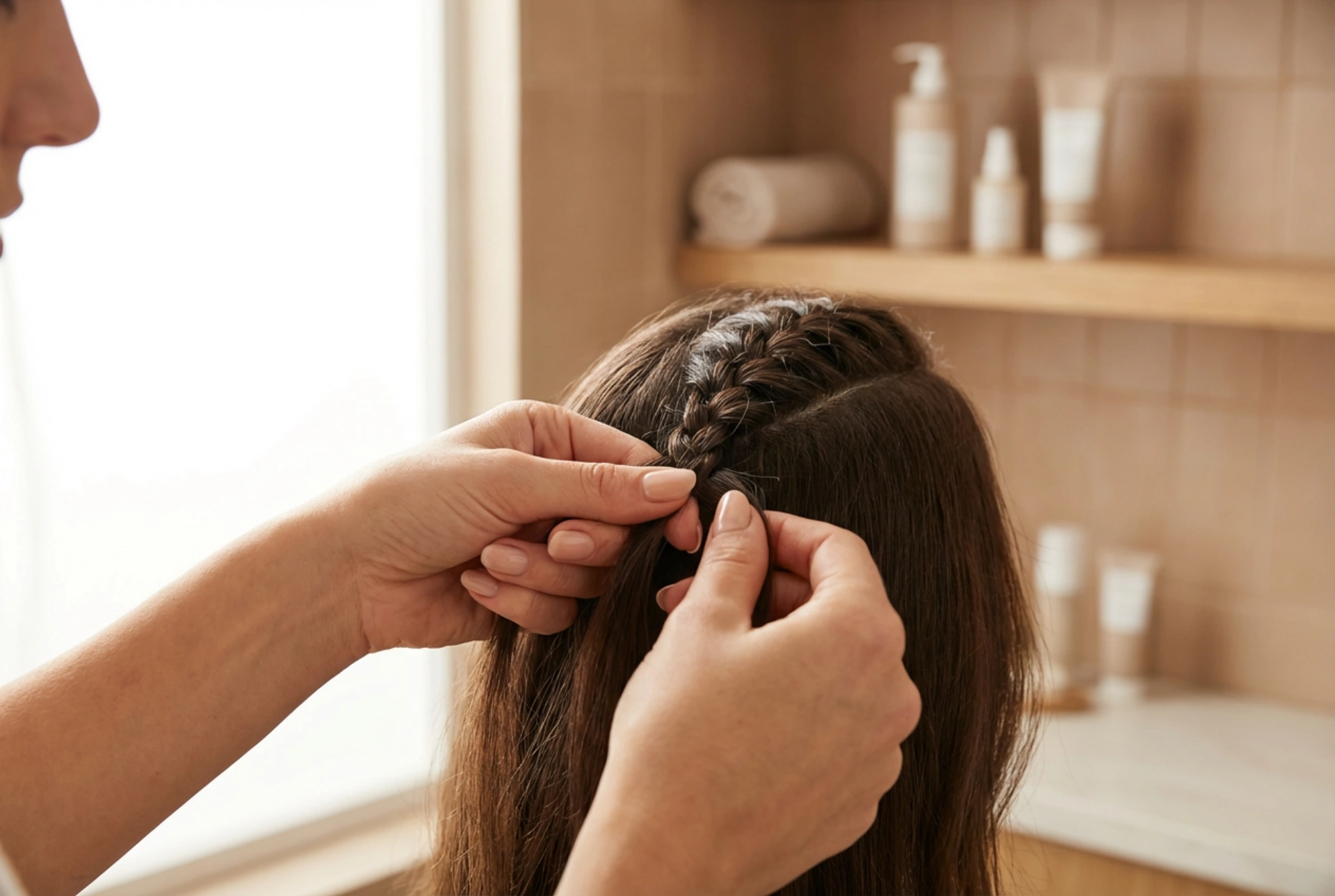 Pequenas tranças, grande efeito: penteado com trancinhas passo a passo