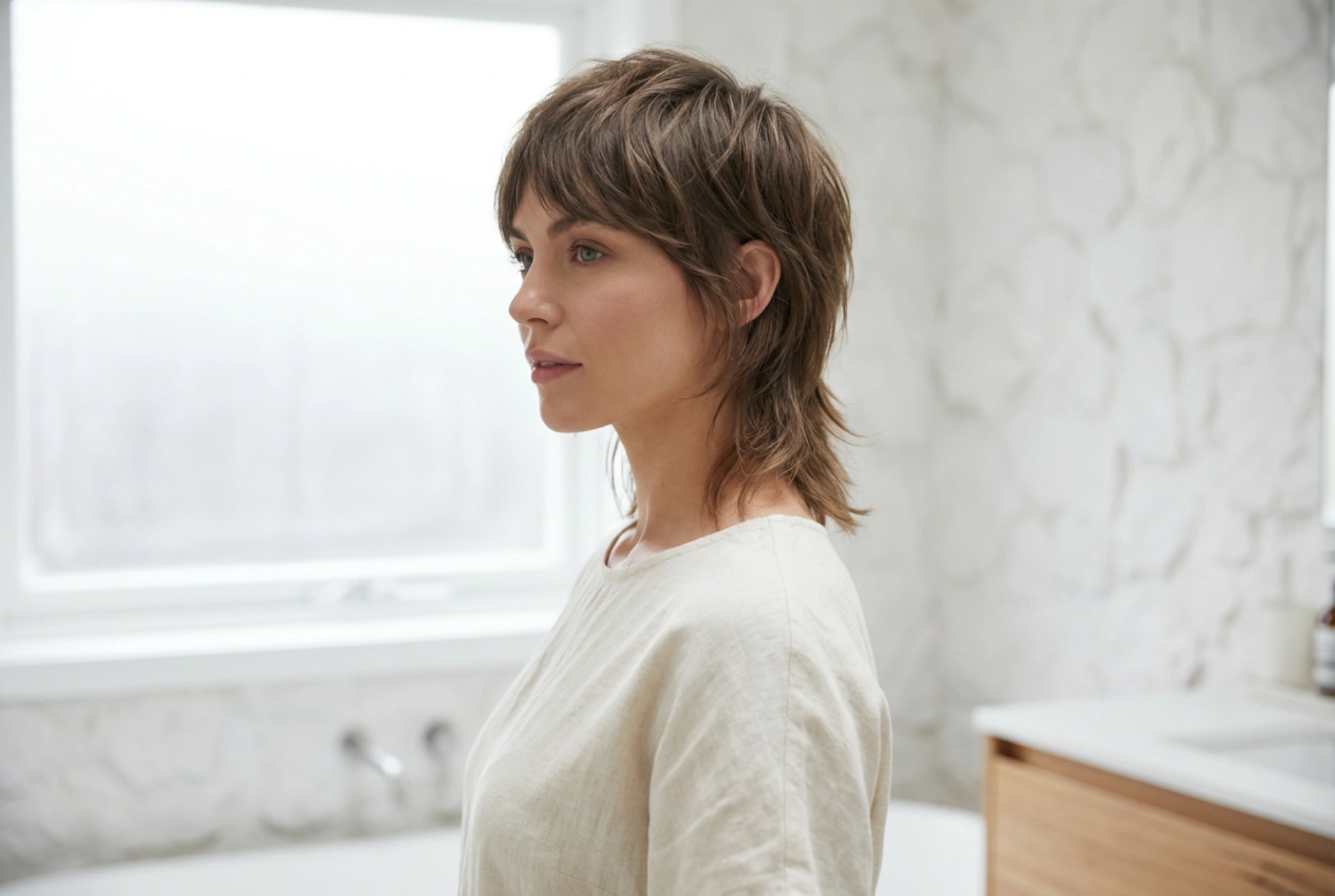 O corte mullet em versão moderna: estilização, textura e fixação