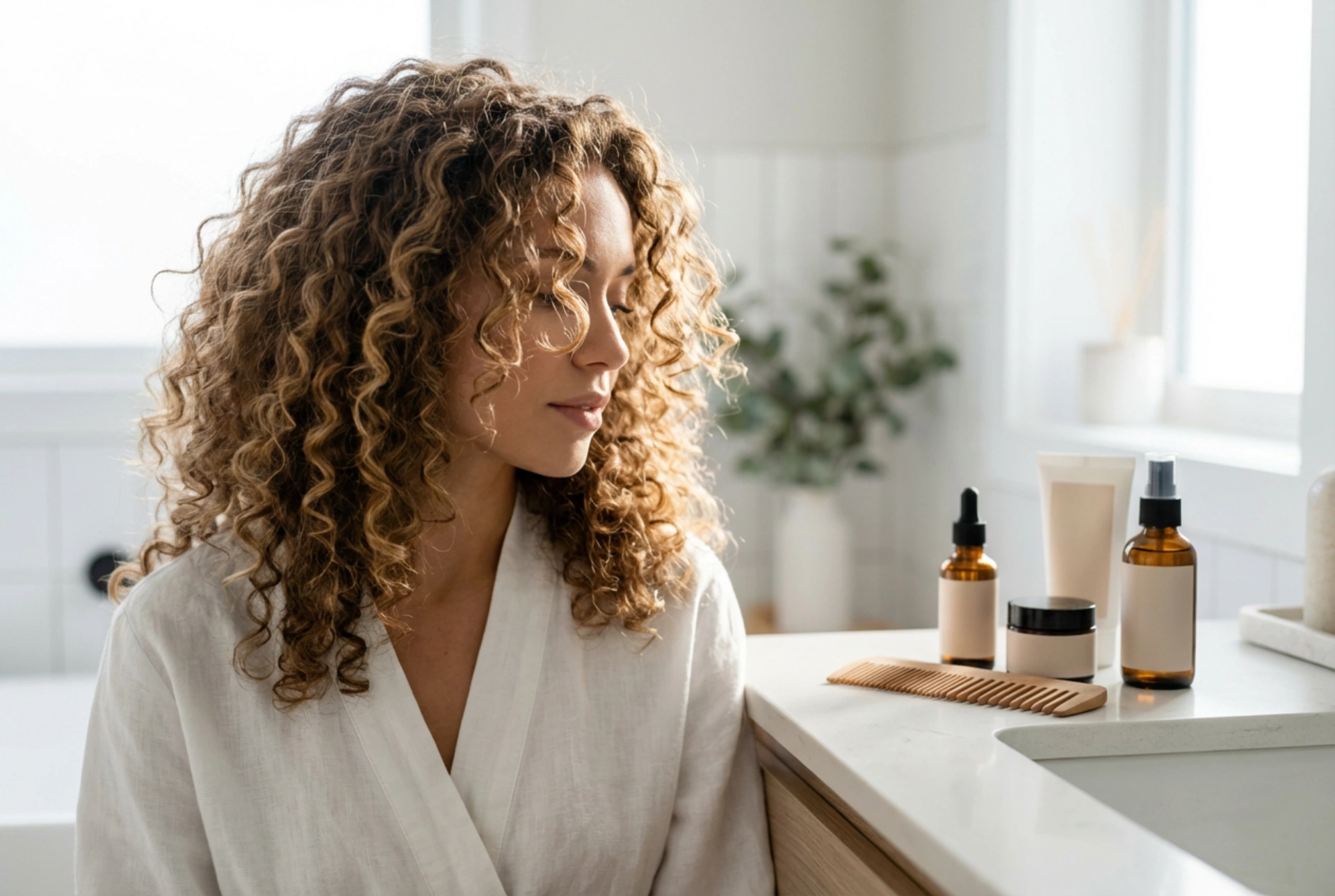 Penteado feminino: cachos passo a passo, fixação e renovação