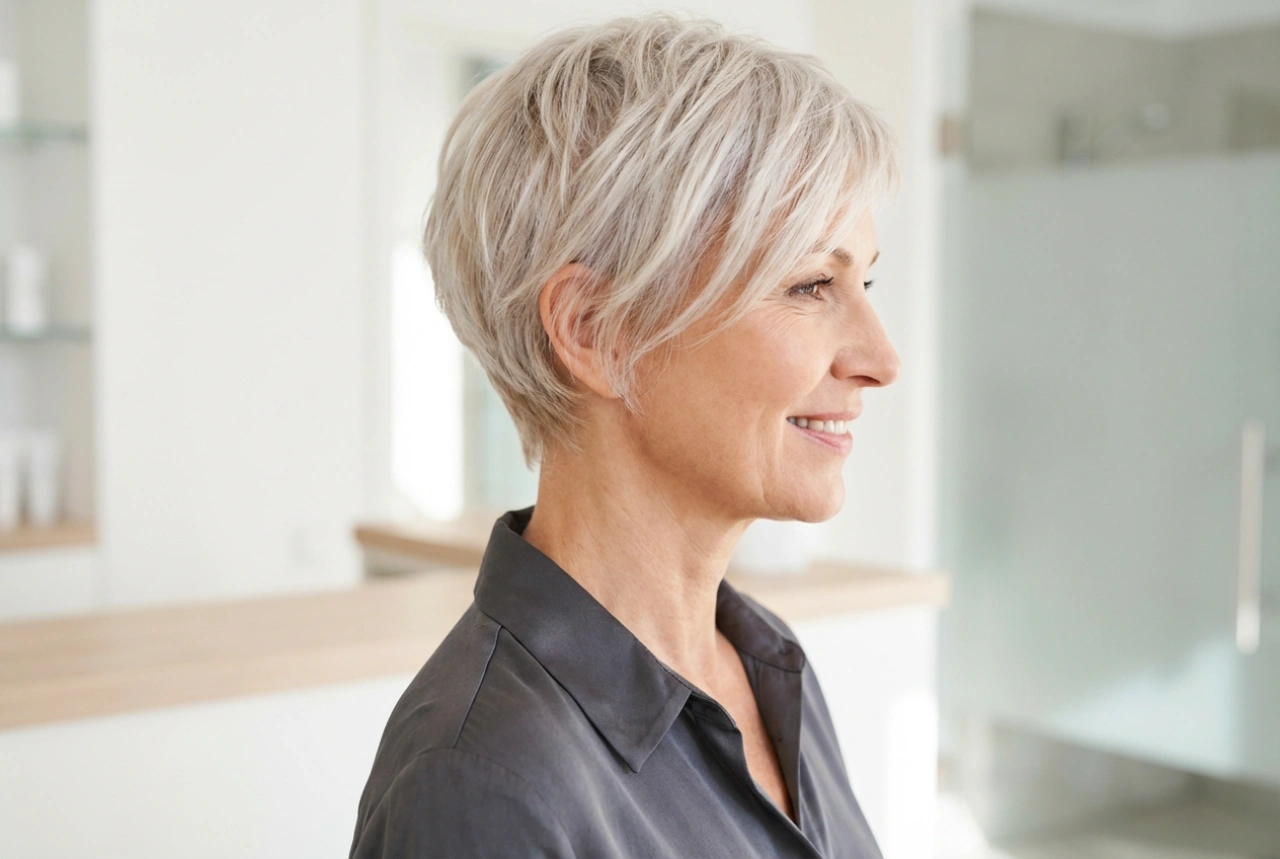 Cortes de cabelo para mulheres acima dos 50: cortes curtos e estilização rápida