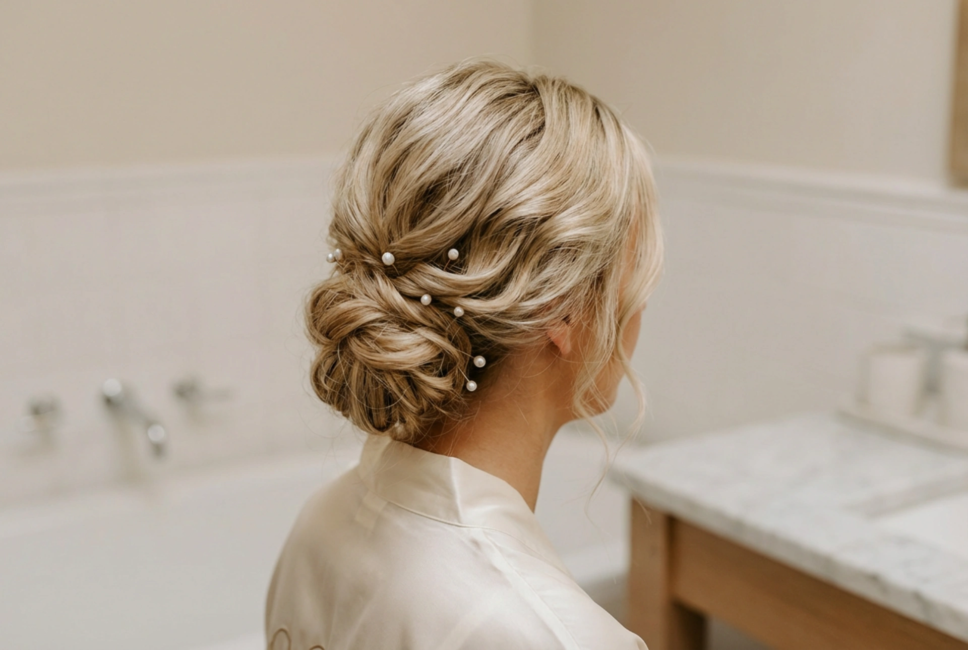 Penteado para a mãe na comunhão: coques românticos e ondas delicadas