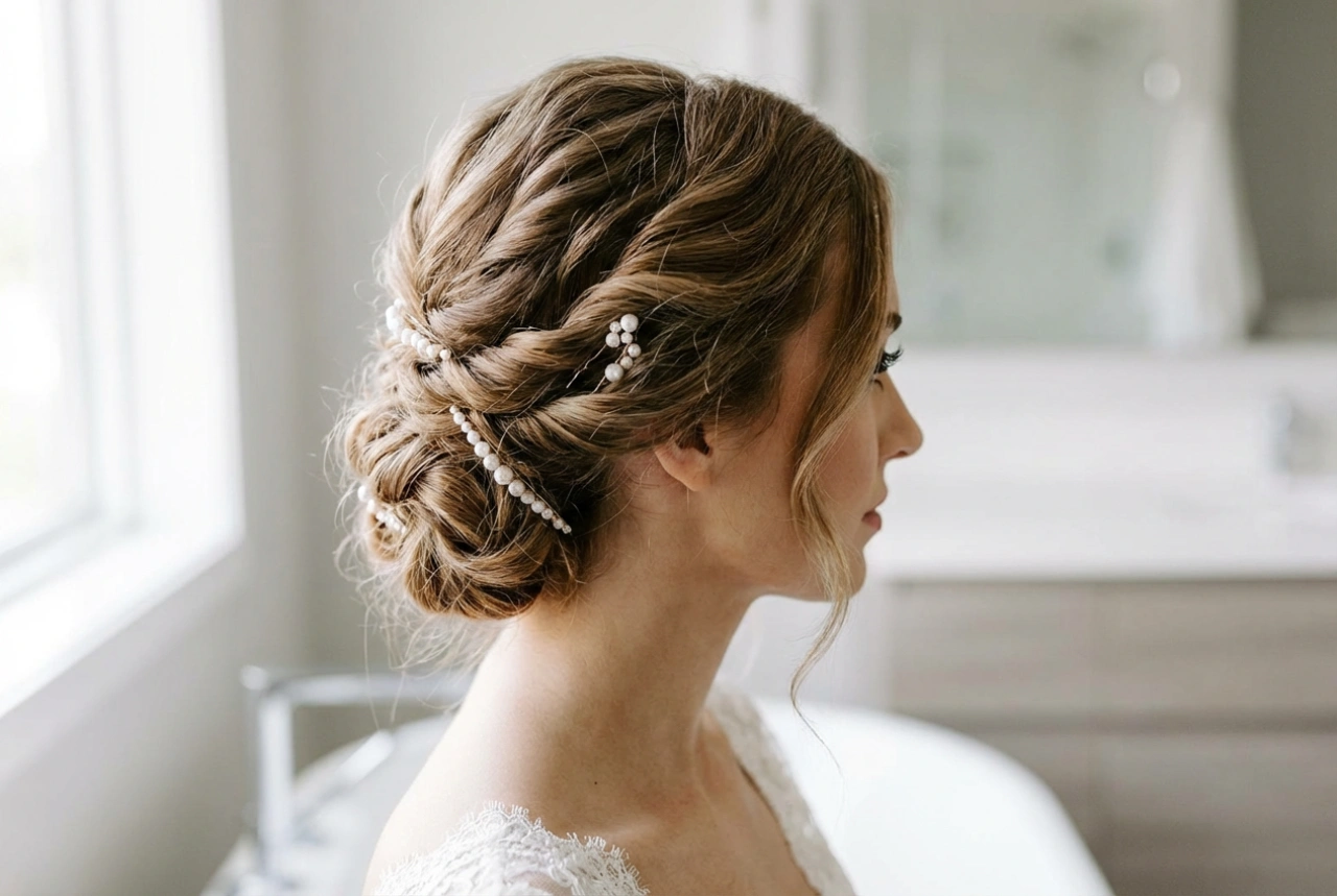 Como planejar o penteado da noiva: teste, acessórios e fixação