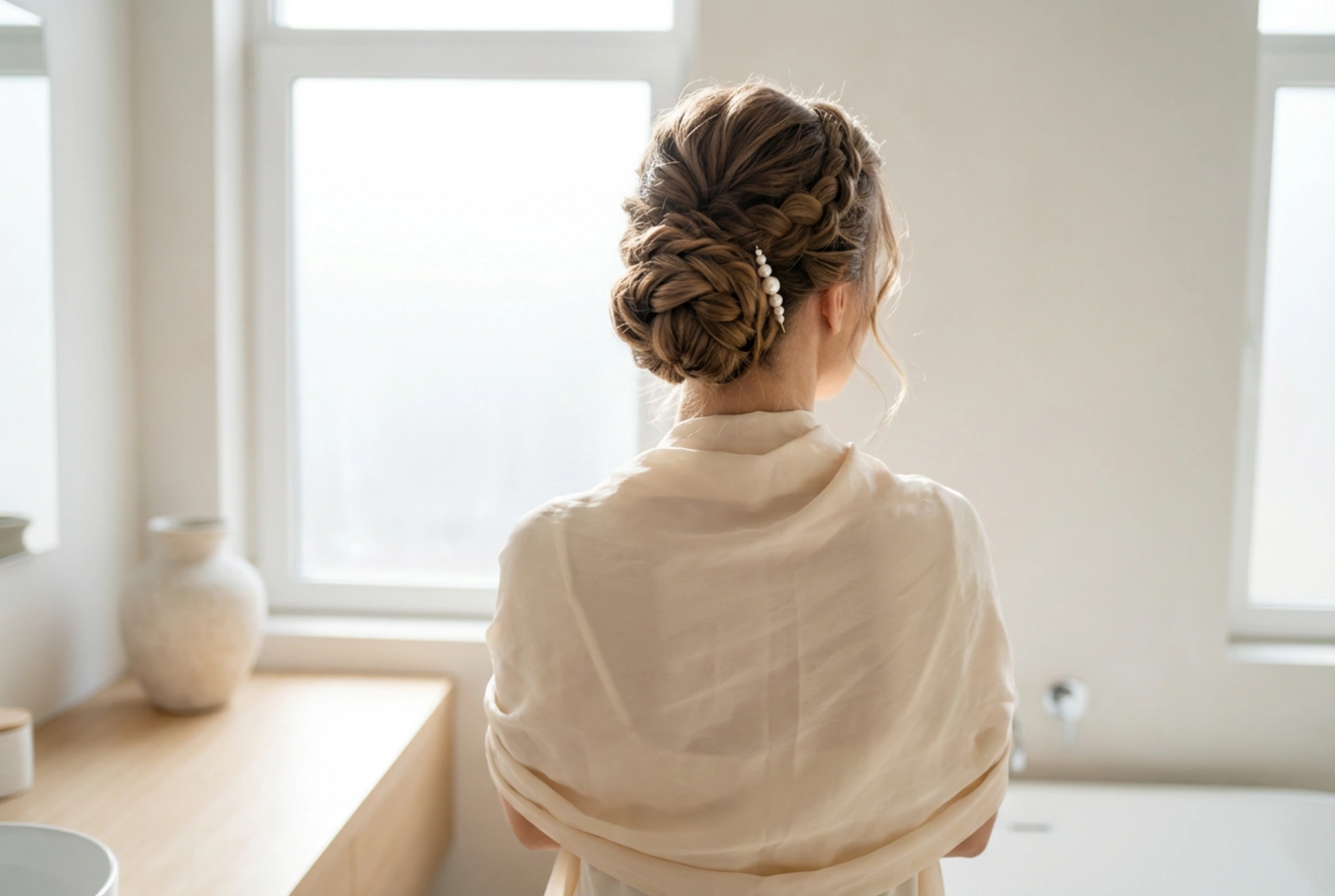 Penteados para vestido longo de casamento: coques elegantes, ondas e semi-presos
