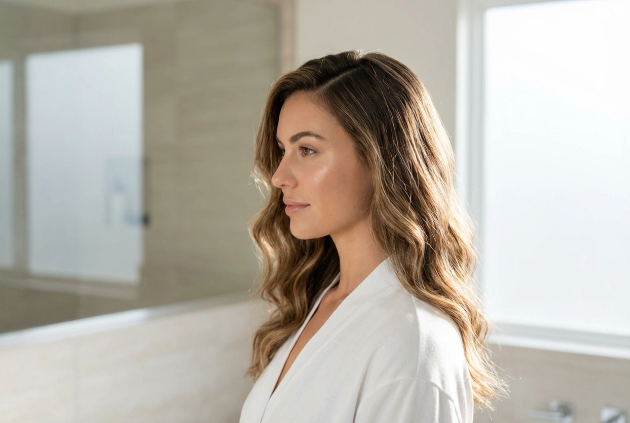 Repartição com Personalidade: Penteado Lateral e Fixação Sem Pesar