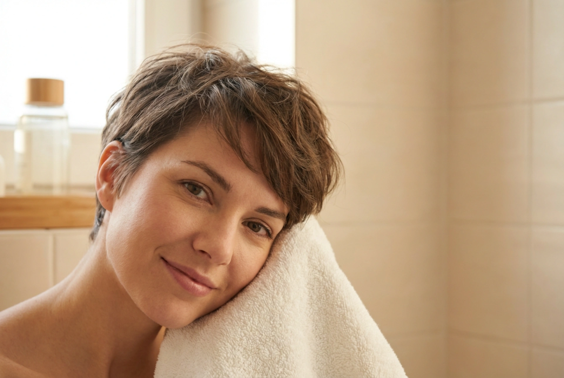 Minimalismo com estilo: o corte curto com acabamento suave