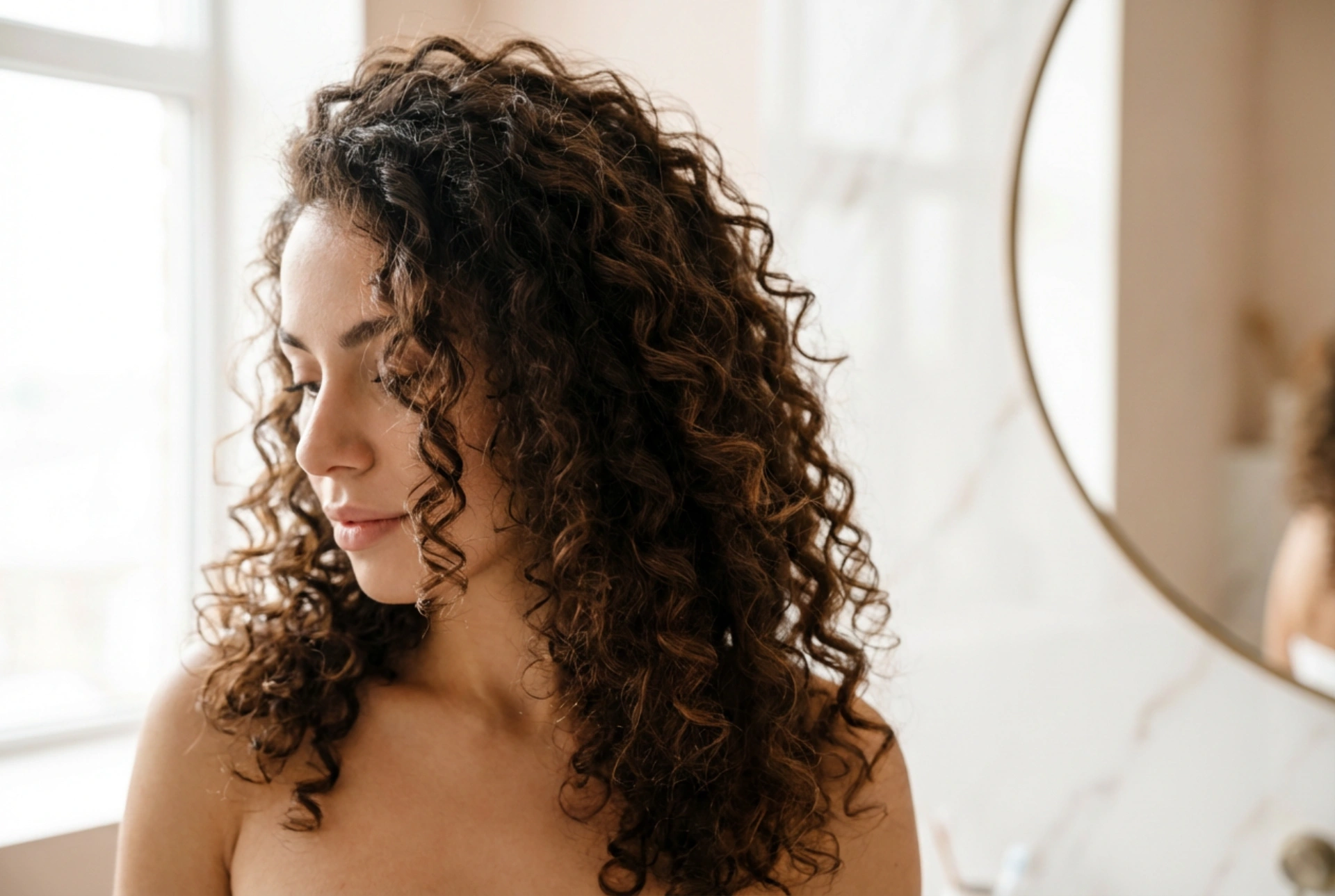 Definição sem Frizz: Penteado para Cabelos Cacheados e Fixação Duradoura