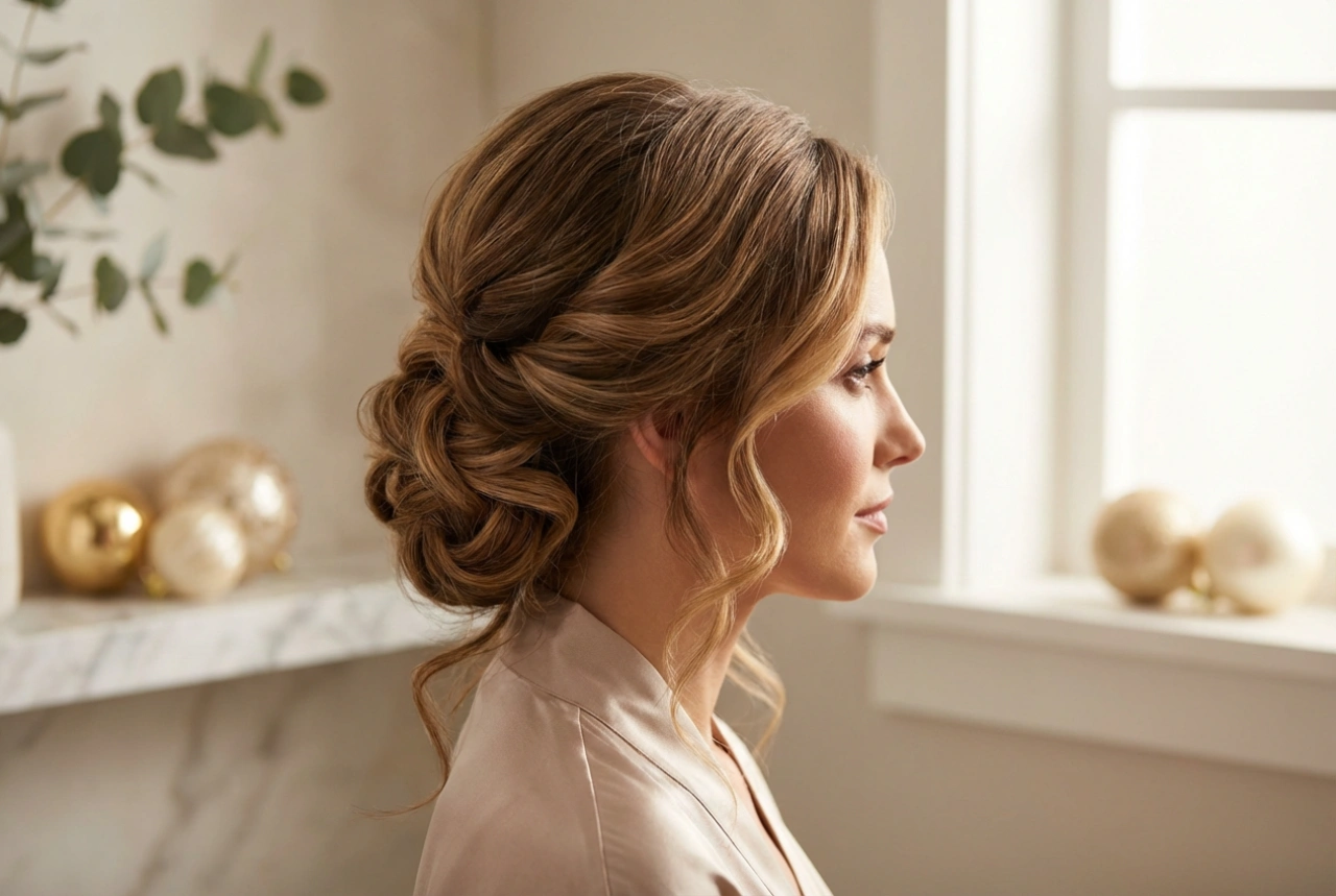 Elegância sem pressa: penteados para as festas, ondas clássicas e coques