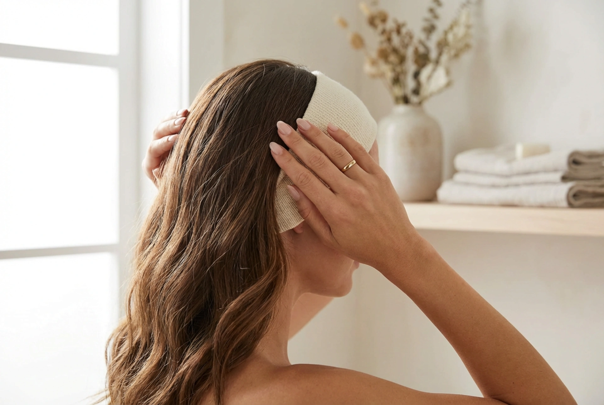 Conforto e estilo: penteado com faixa sem marcas e sem dor