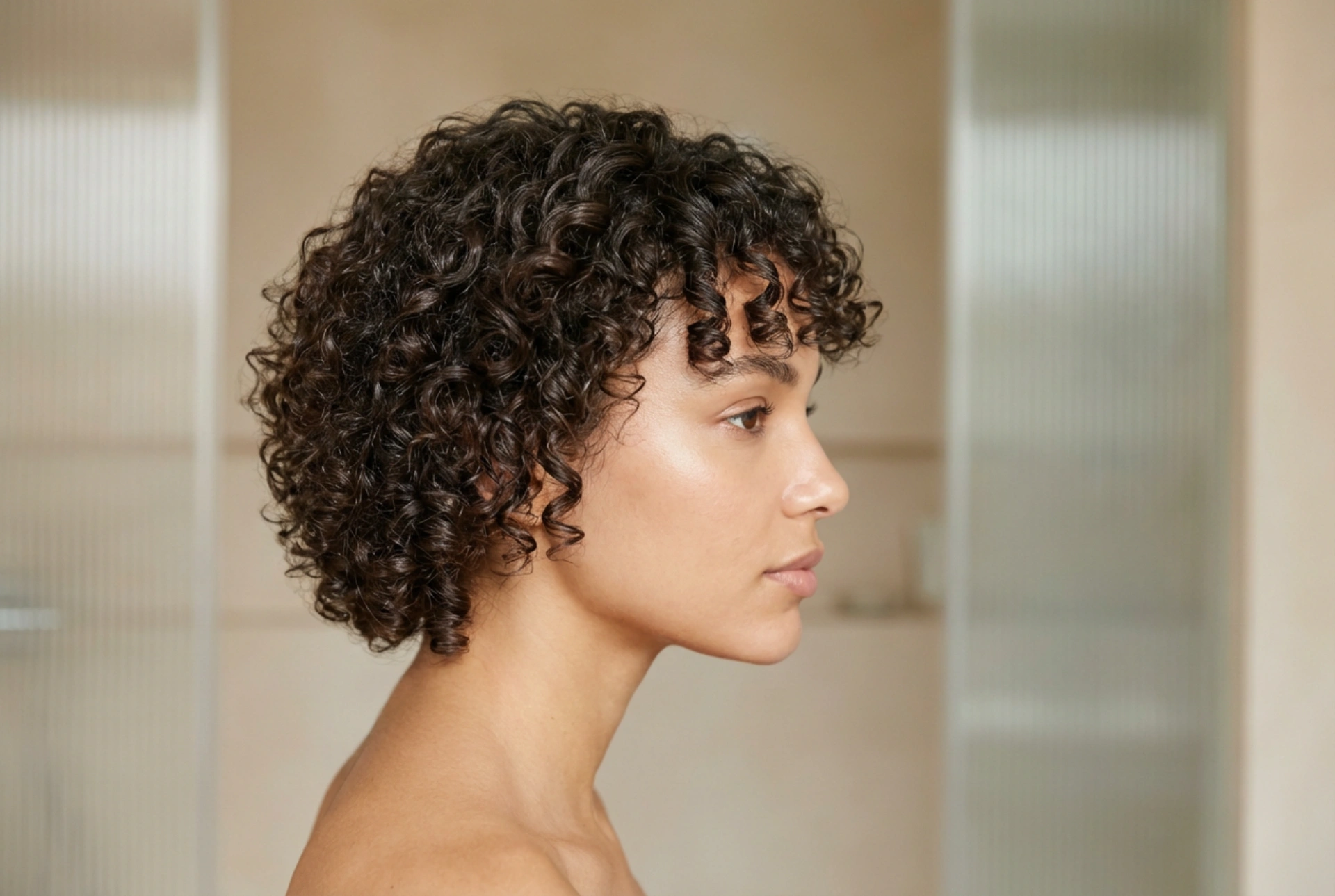 Cabelo curto cacheado: penteados para cabelos cacheados curtos sem frizz