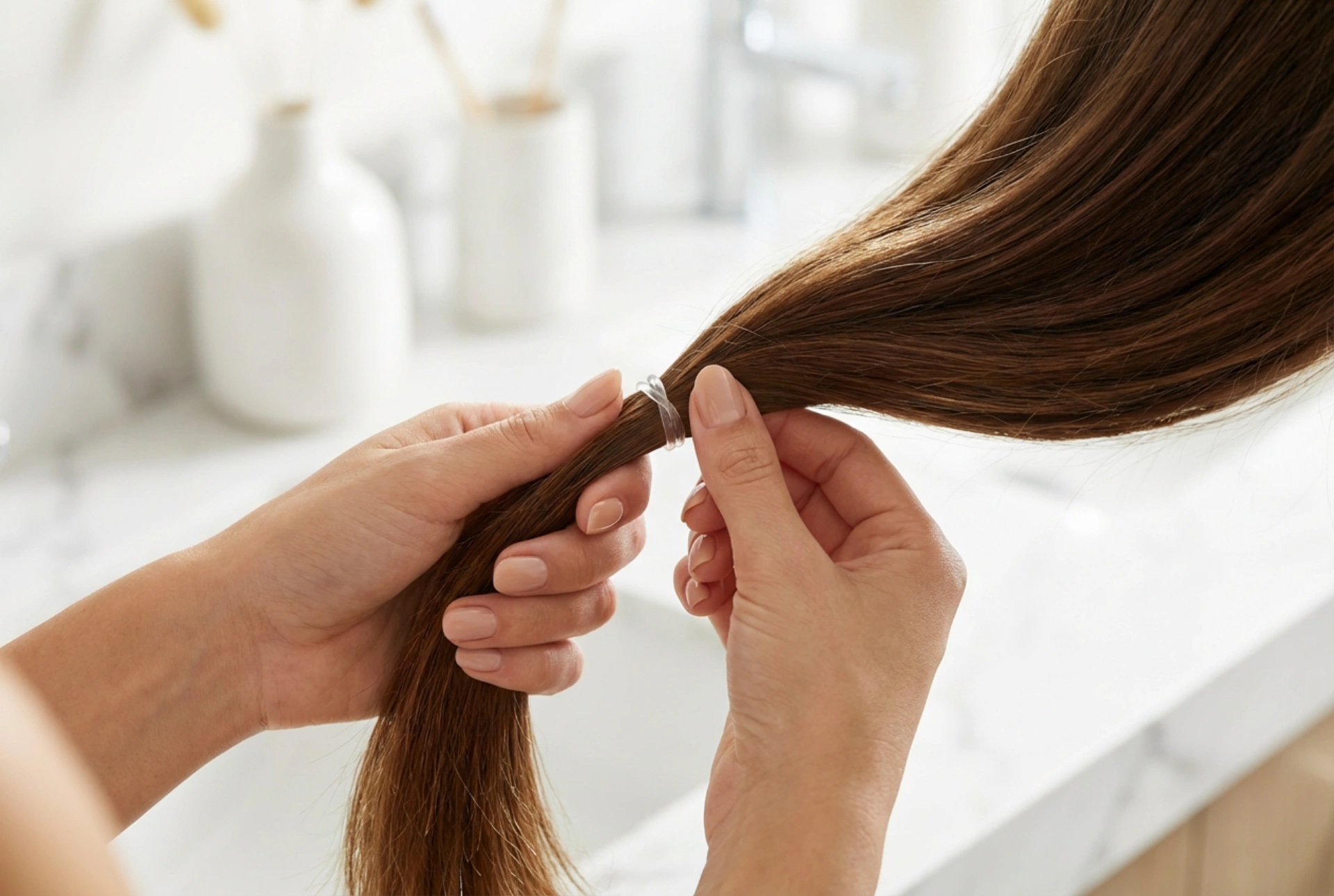 Stiloù-blev Suren hag Efedus gant Bandennoù Elastik: Ur Goulennadenn Pazenn-ha-Pazenn