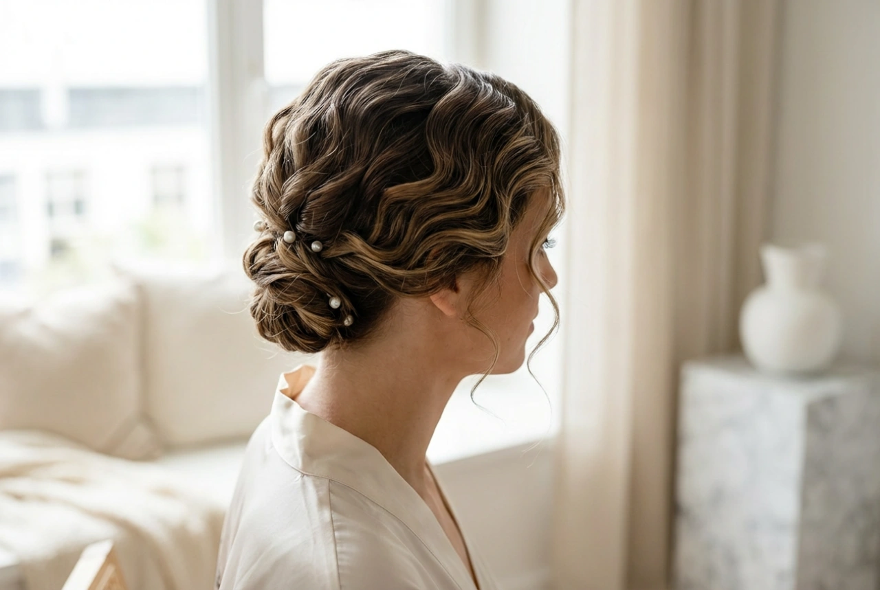 Penteado curto para casamento: penteados rápidos e ondas duradouras