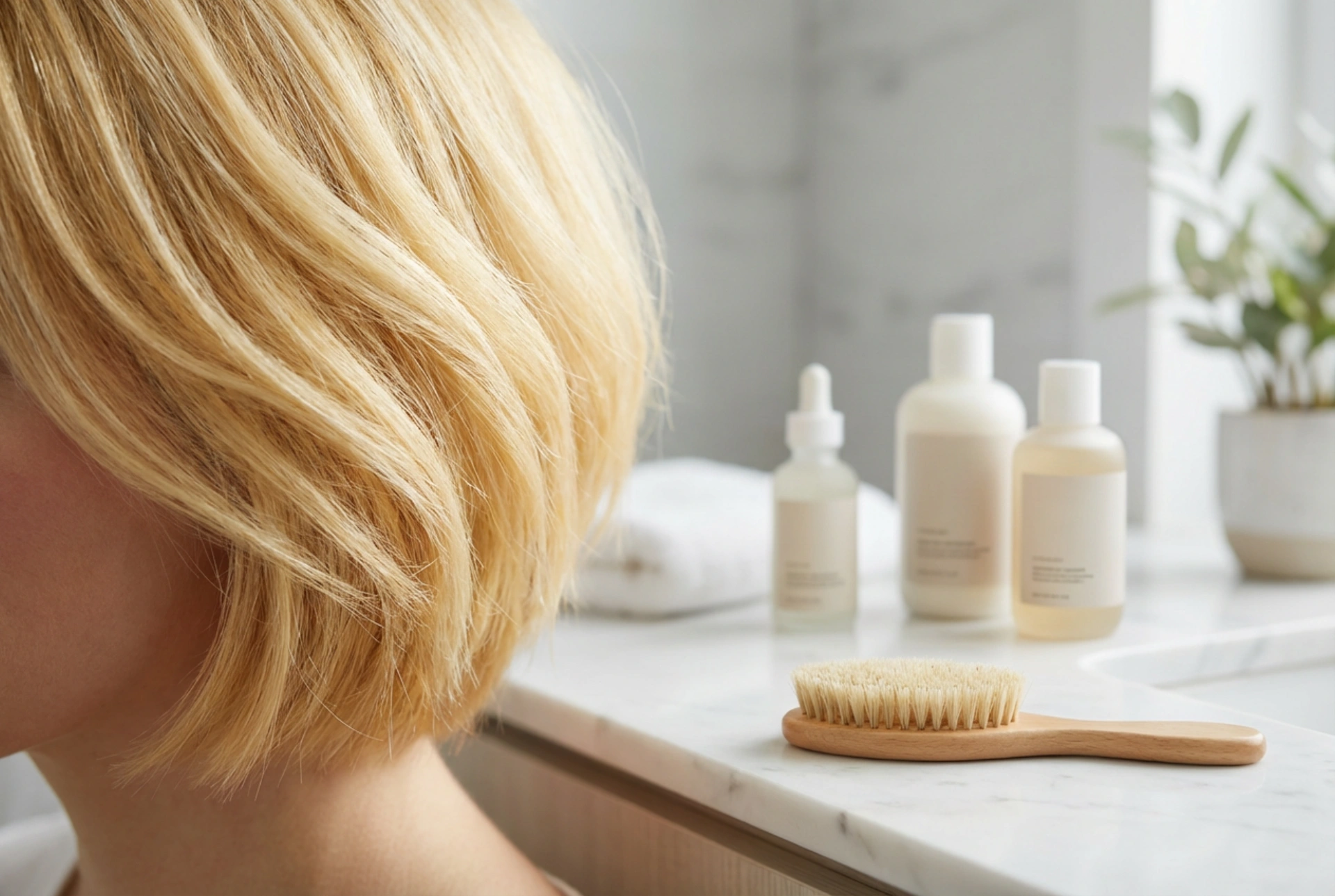 Cabelo Loiro Curto Feminino: Cuidados com a Cor e Estilização Rápida
