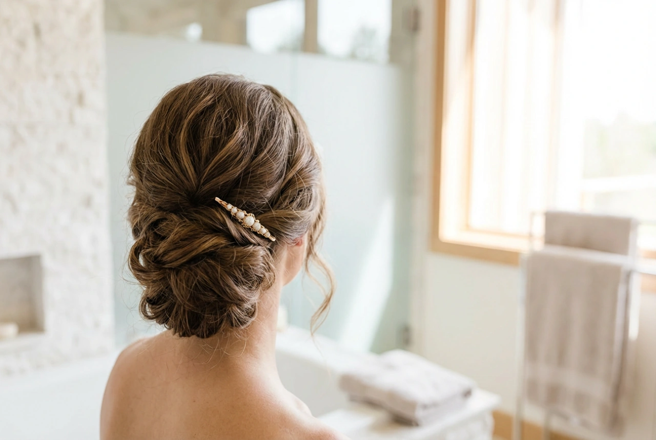 Penteado fácil para casamento: coques e ondas que você pode fazer sozinha