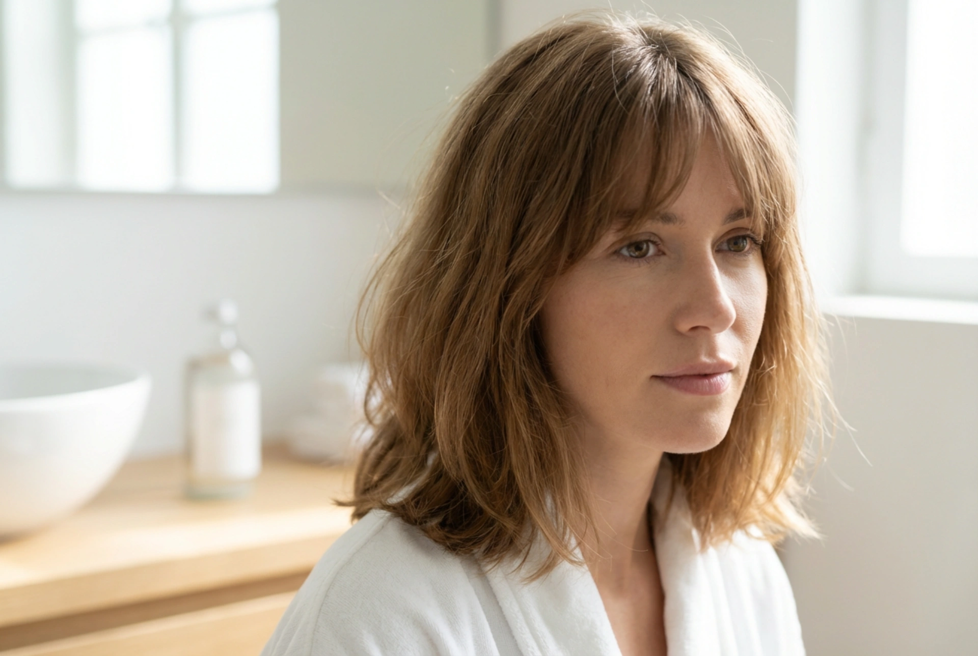 Cabelo médio com franja: como modelar, dar volume e fixar no dia a dia