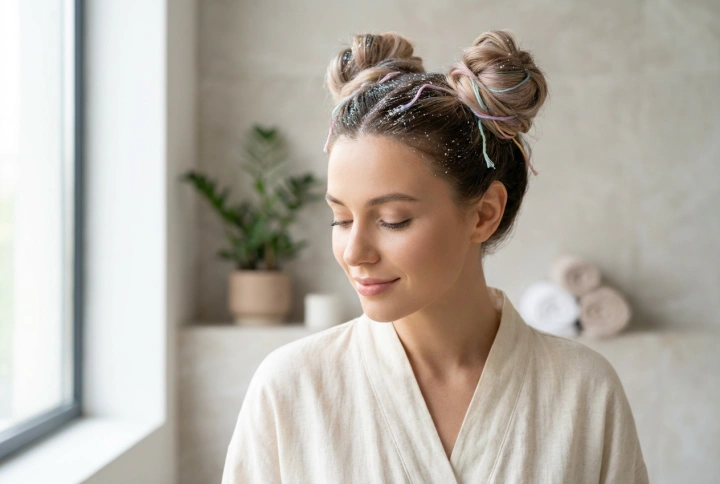 Penteier merc'hed dibar evit ar gouelioù: glitter, space buns ha gerdinoù blevennoù a-liw