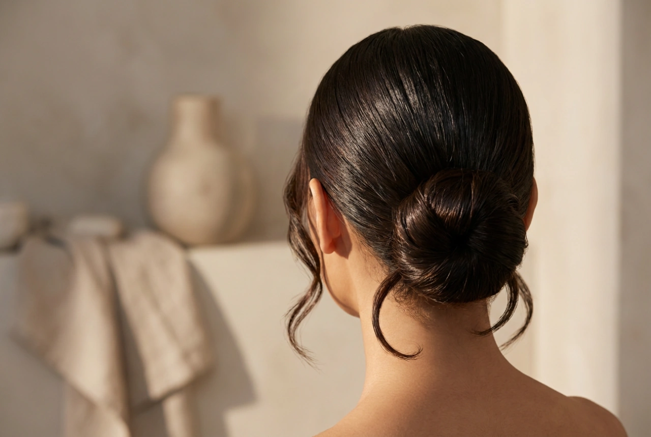 Penteados de noite: coque banana clássico, coque baixo polido e ondas glamour