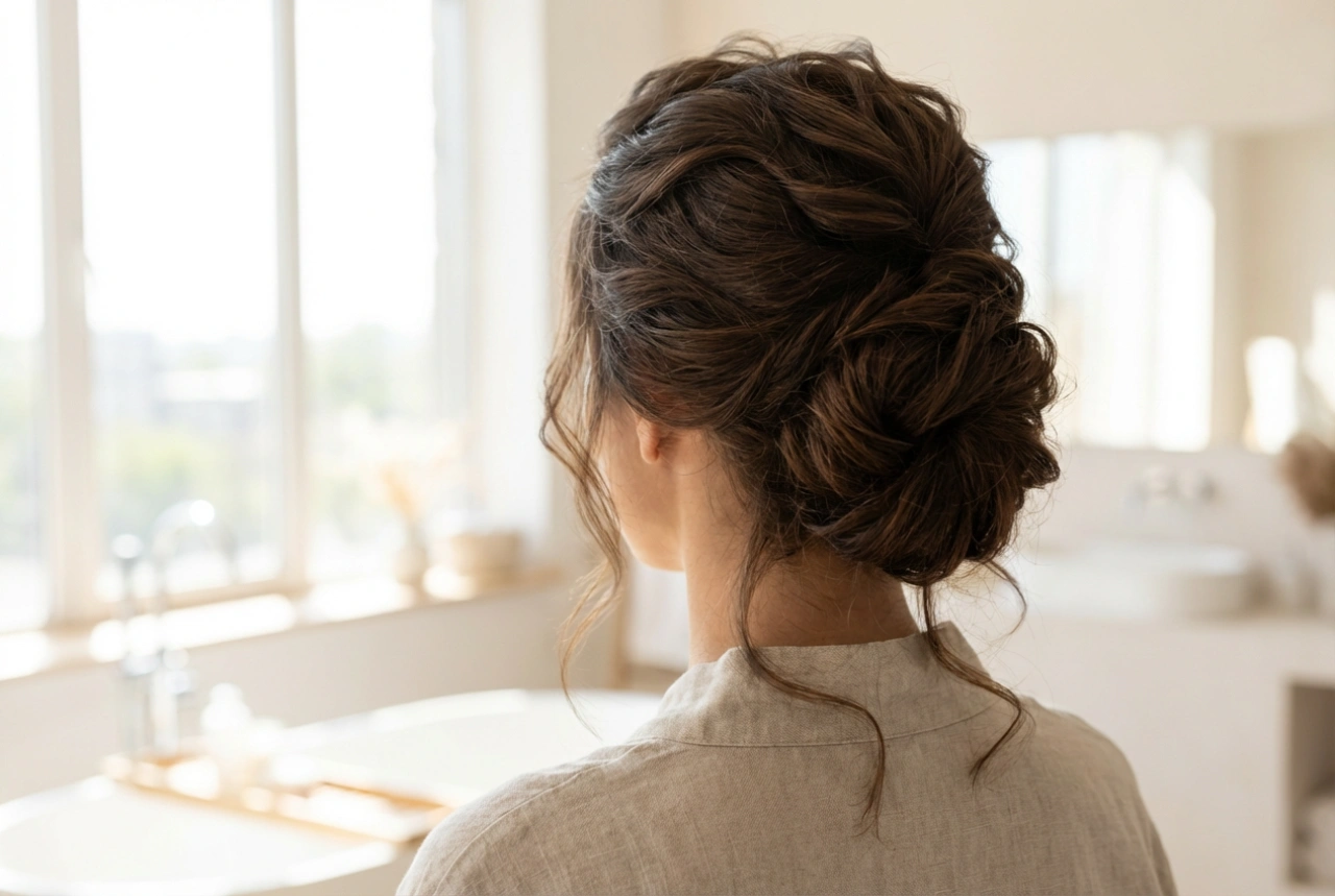 Penteados presos para cabelos médios: técnicas simples, durabilidade e volume