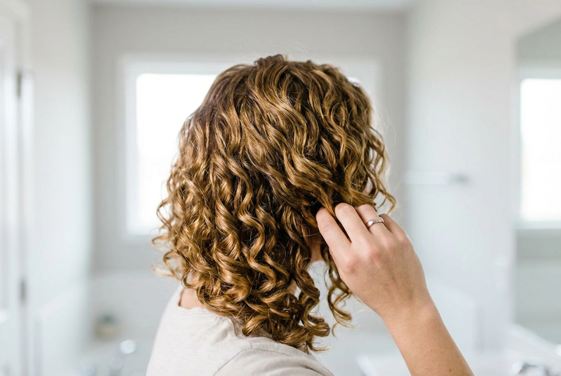 Cabelo na altura dos ombros e cachos: como modelar, proteger e definir