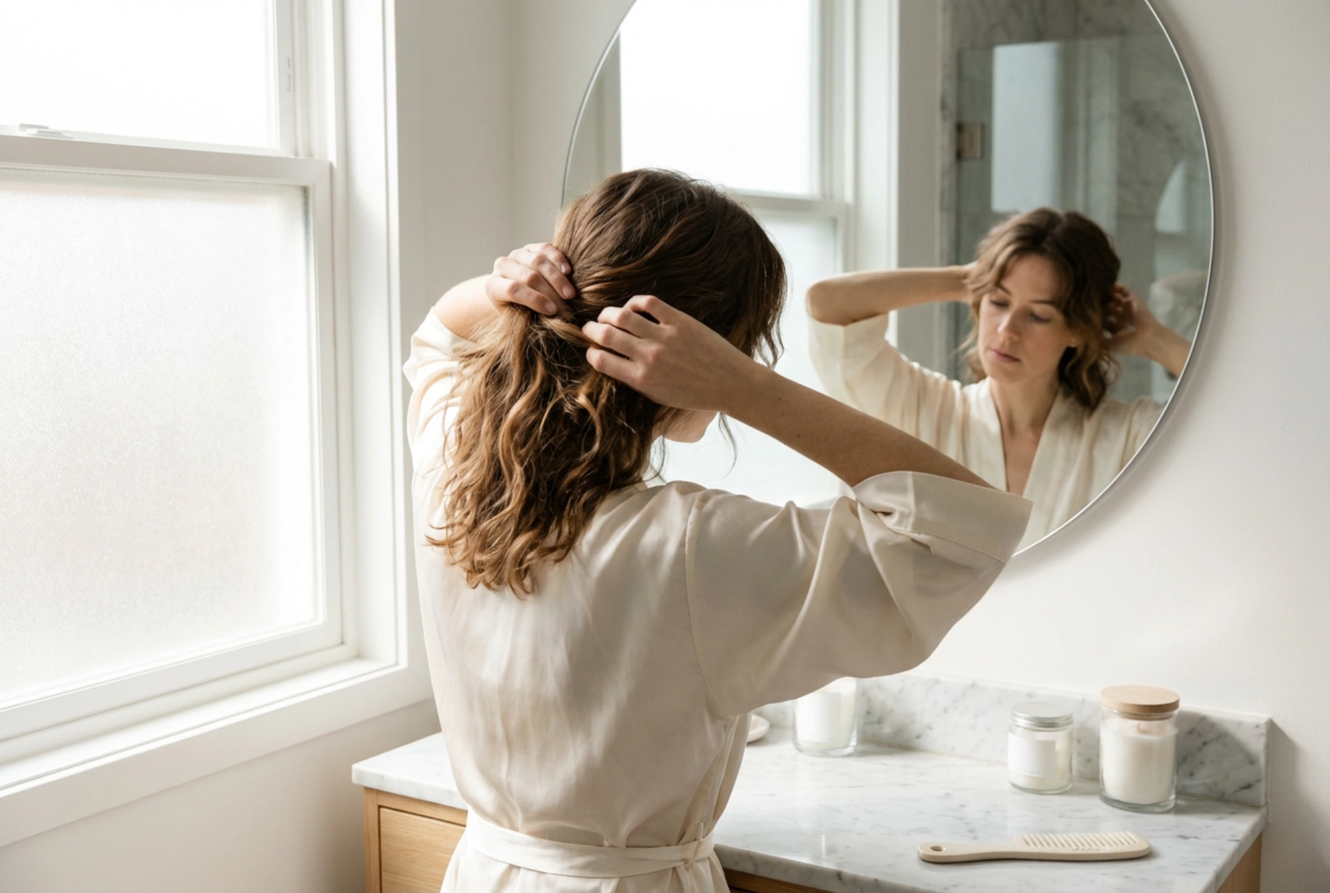 Cabelos médios: penteados passo a passo para o trabalho, um encontro e o fim de semana