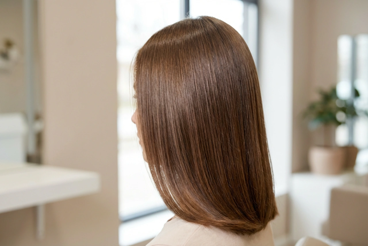 Cabelo médio feminino: secagem, modelagem e finalização sem frizz