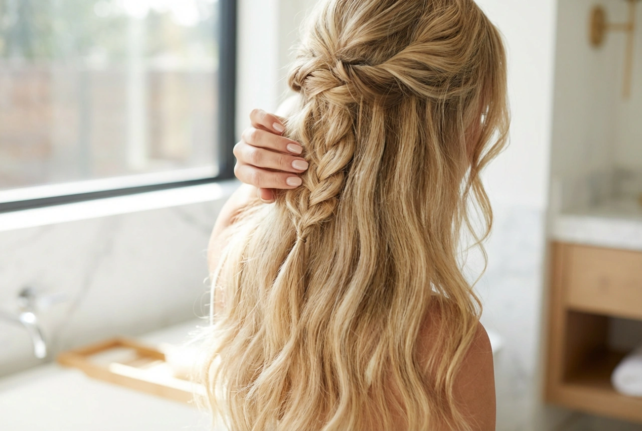 Penteados para cabelos longos: ondas, tranças e coques para iniciantes