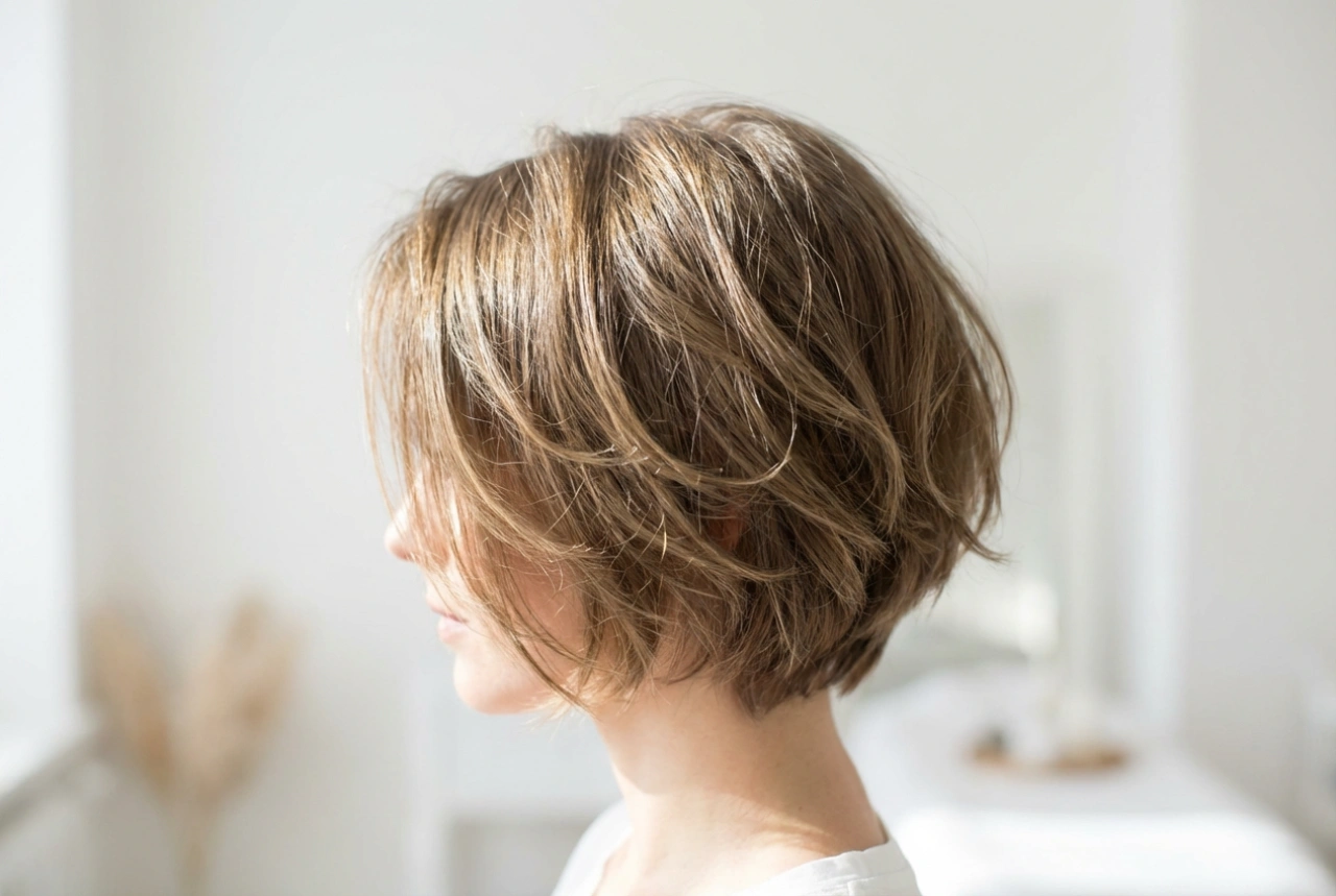 Bob em camadas, curto e repicado: como estilizar para manter o volume