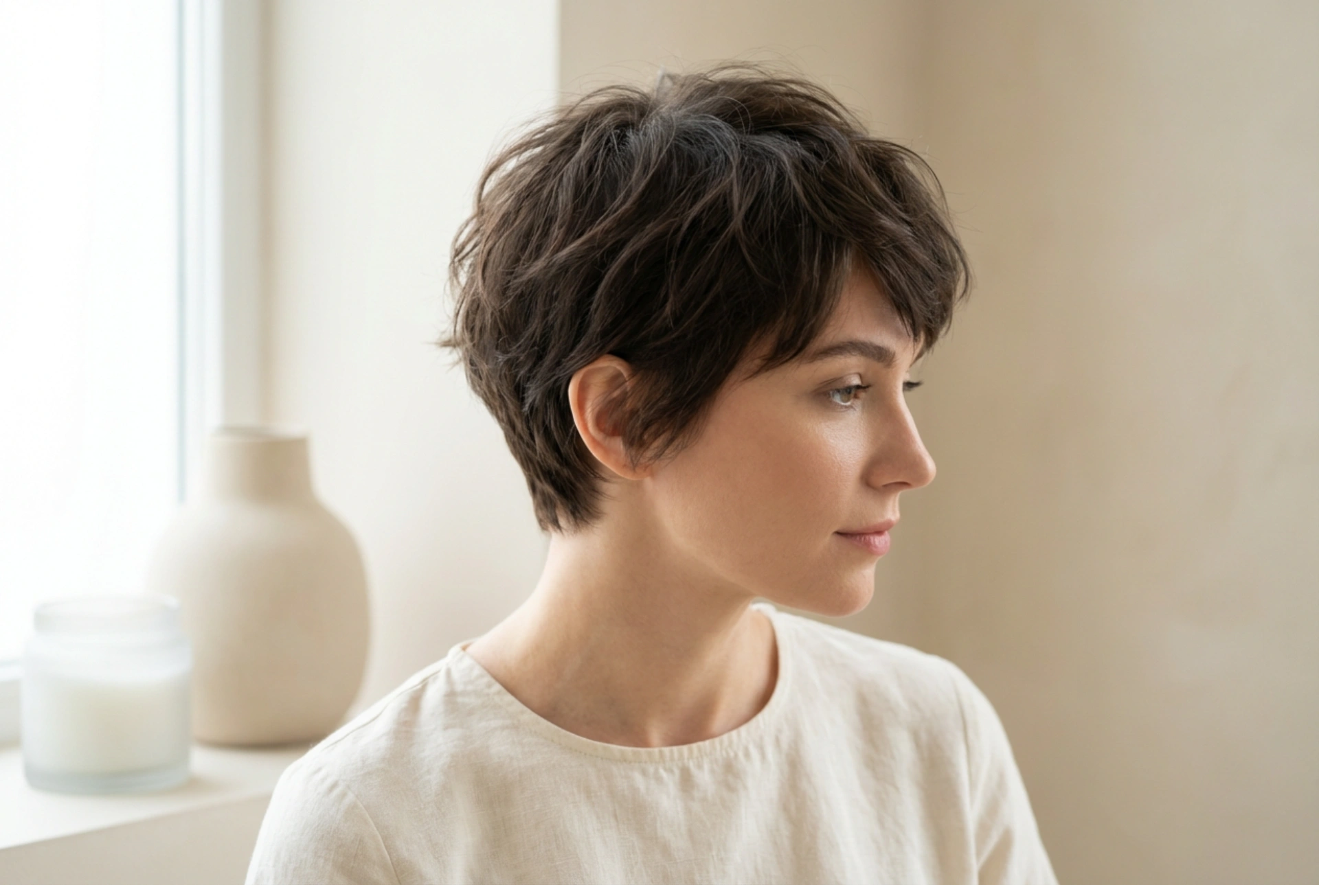 Cabelo curto: modelagem rápida e textura sem pesar