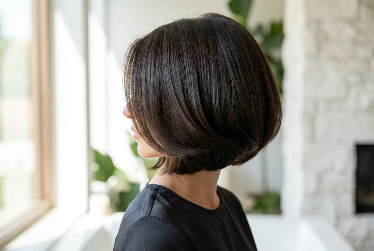 Penteado bob passo a passo: volume, alisamento e fixação