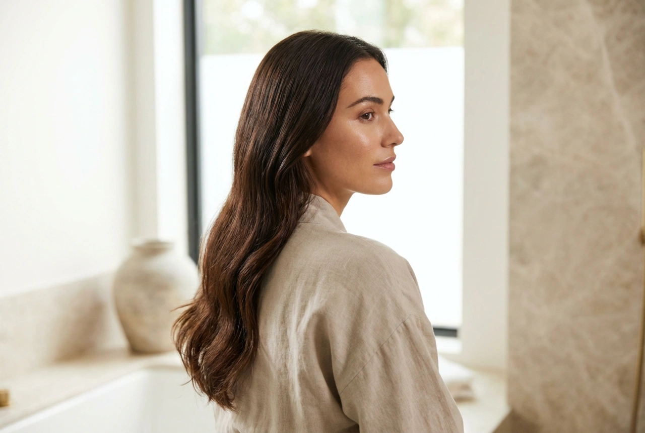 Liso e com Brilho: Penteado para Cabelos Lisos sem Efeito Capacete