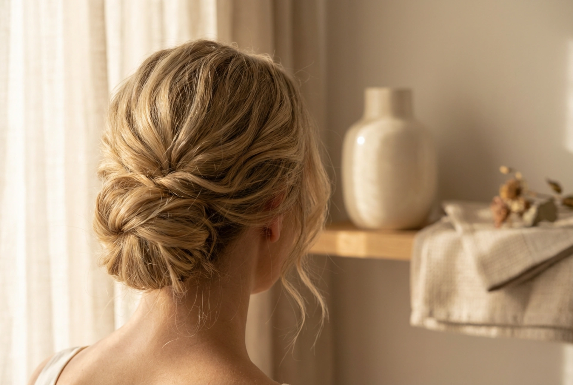 Calor e elegância: um penteado para a véspera de Natal sem pressa desnecessária