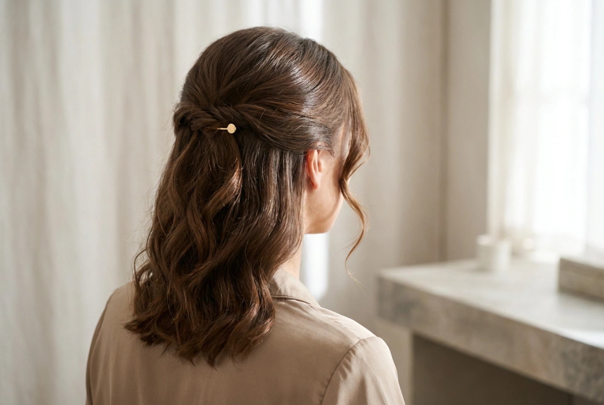 Penteados para Cabelo Médio: Ondas, Semi-presos e Coques Elegantes