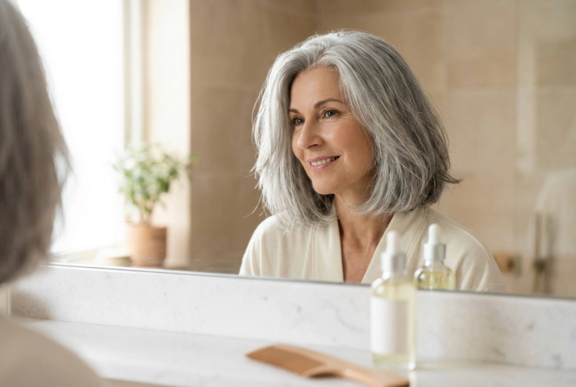 Fios grisalhos com personalidade: penteados para cabelos brancos