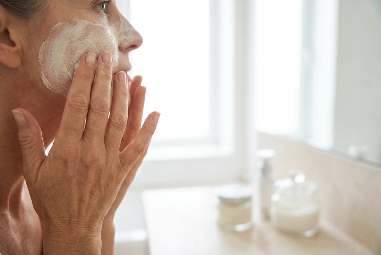 Máscaras faciais para rugas após os 60 anos: como escolher e usar na rotina caseira