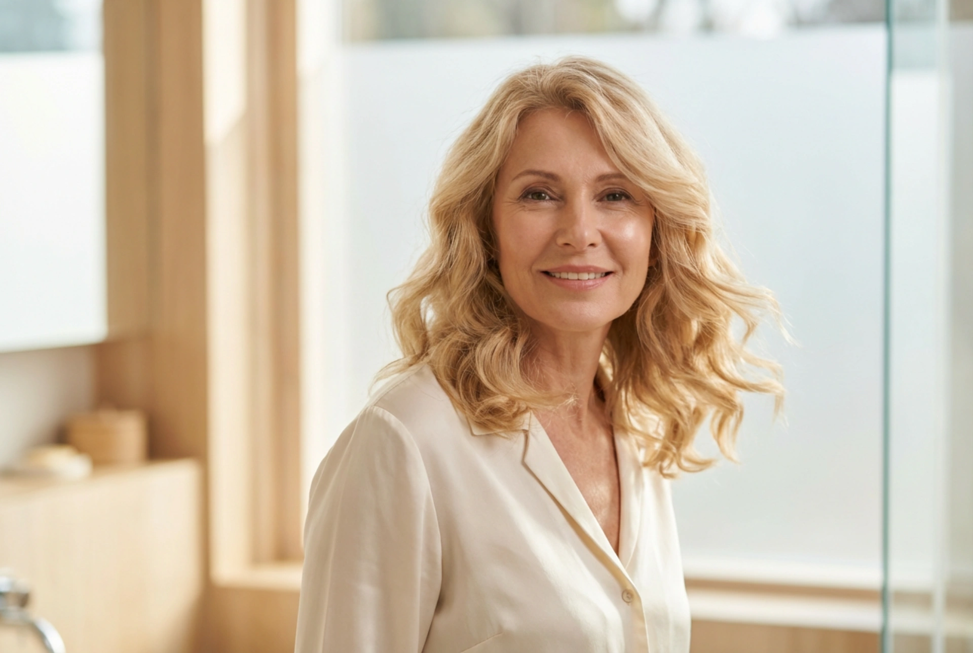 Penteados de comprimento médio para mulheres com mais de 50 anos: estilos leves que adicionam volume