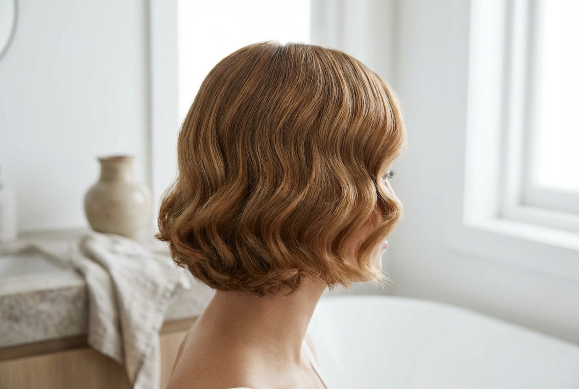 Penteados de casamento para cabelos curtos: ondas, gel e durabilidade