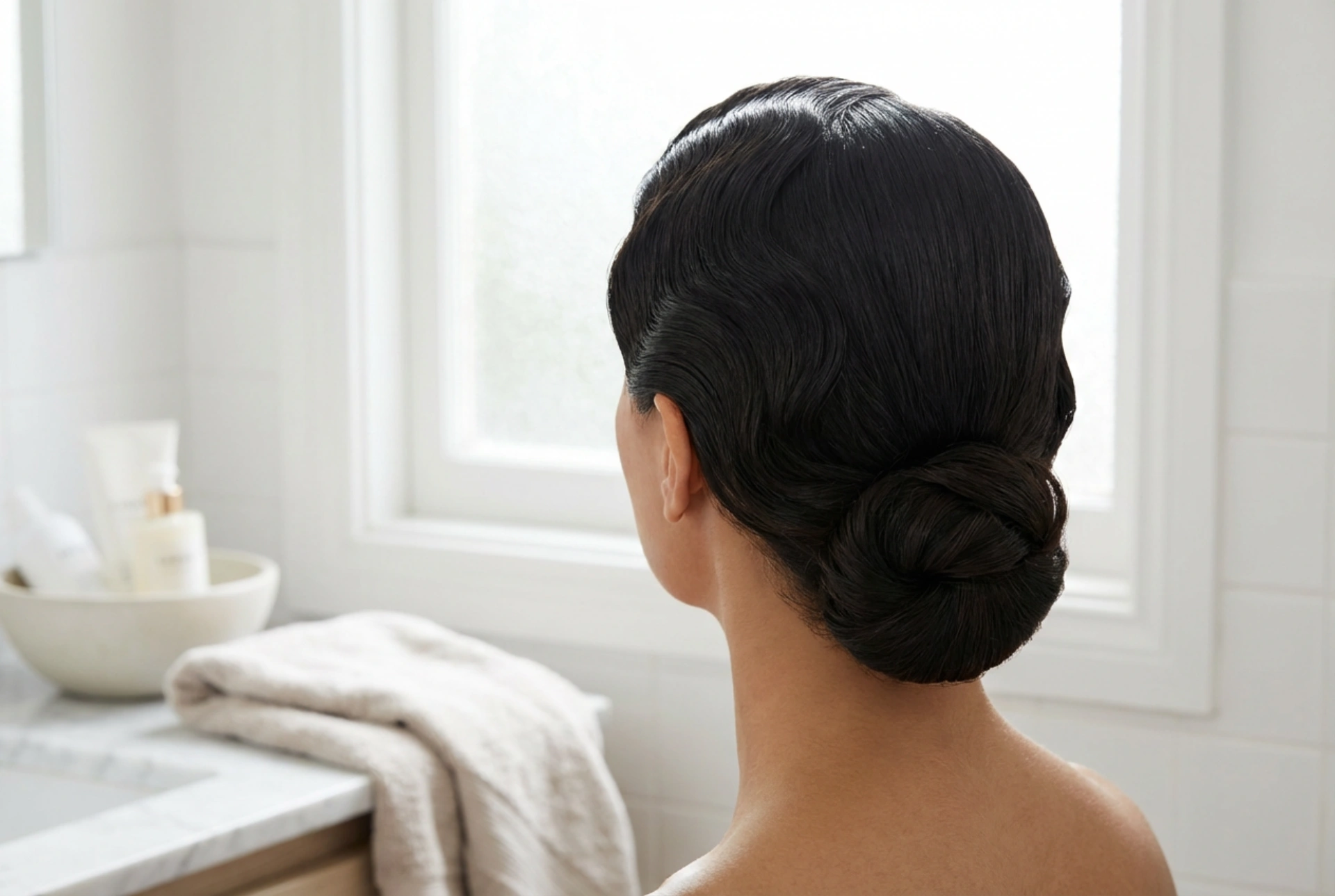 Penaos krouiñ frizurennoù eus ar bloavezhioù 20: gwagennoù finger waves ha chignonoù elegant